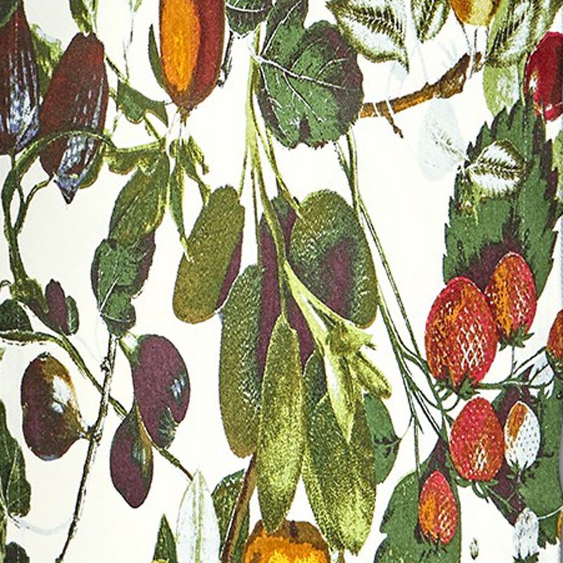 TAG Orchard Fruit Print Tablecloth Cotton Tablecloth, 84"L x 60"W, 2 of 4