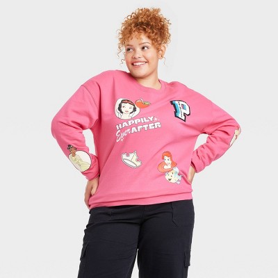 Disney princess hotsell sweatshirt womens