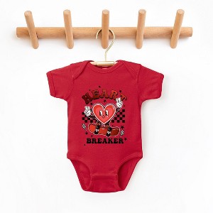 The Juniper Shop Heart Breaker Skater Baby Bodysuit - 1 of 3