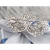 Alilang Elegant Crystal Swan Brooch with Marquise Rhinestone Feather Detailing - 4 of 4