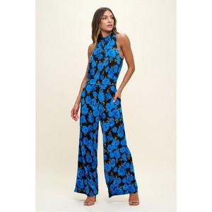 WEST K Women's Nina Halter Neck Jumpsuit - 1 of 4