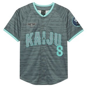 Kaiju No. 8 Baseball Jersey Kafka Hibino Short Sleeve Button Up
