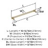 Amerock Farewind Pull for Cabinets, Drawers, and Furniture - 3 of 4