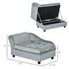 FURNIinspire Dog Bed with Hidden Storage,Arched Arm,Cushy Dog Bed for Puppies and Little Breeds,30"*17.75"*16.25" - 4 of 4