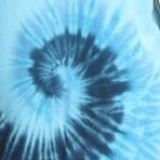 blue - tie dye swirl
