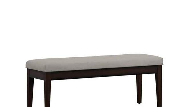 Quinby Linen Bench - Inspire Q, 2 of 7, play video