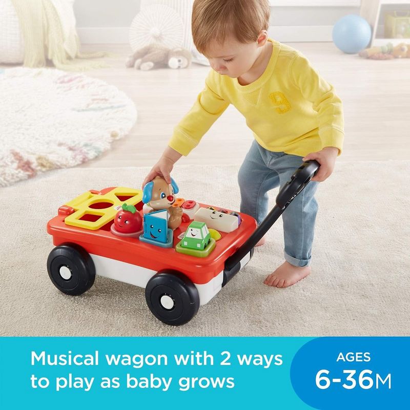 Fisher-Price Laugh & Learn Pull & Play Learning Wagon, 5 of 6
