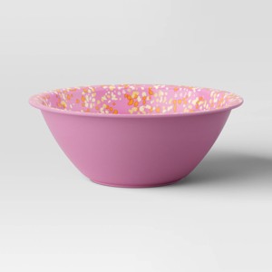 30oz Plastic Terrazzo Pale Raspberry Cereal Bowl Pink - Room Essentials™ - 1 of 3