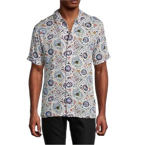 Elevenparis Mens Paisley Button Up Shirt - 1 of 1