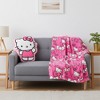Hello Kitty Silk Touch Throw Blanket and Cloud Pal Set - 2 of 4