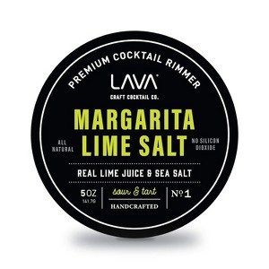 LAVA Premium All Natural Margarita Lime Sea Salt Cocktail Rimmer 6oz - 1 of 4