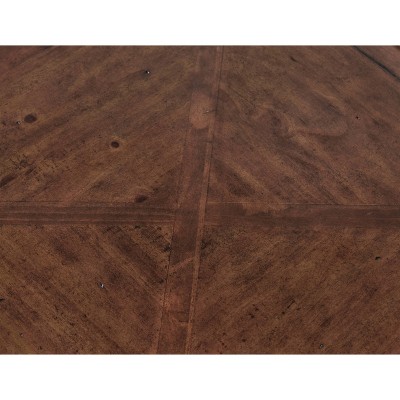 Stockbridge 3-Piece Pine Wood Living Room Set with Cherry Finish