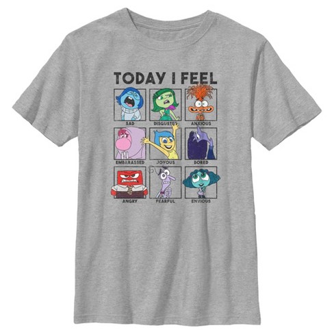 Boy s Inside Out 2 Today Moods T shirt Target