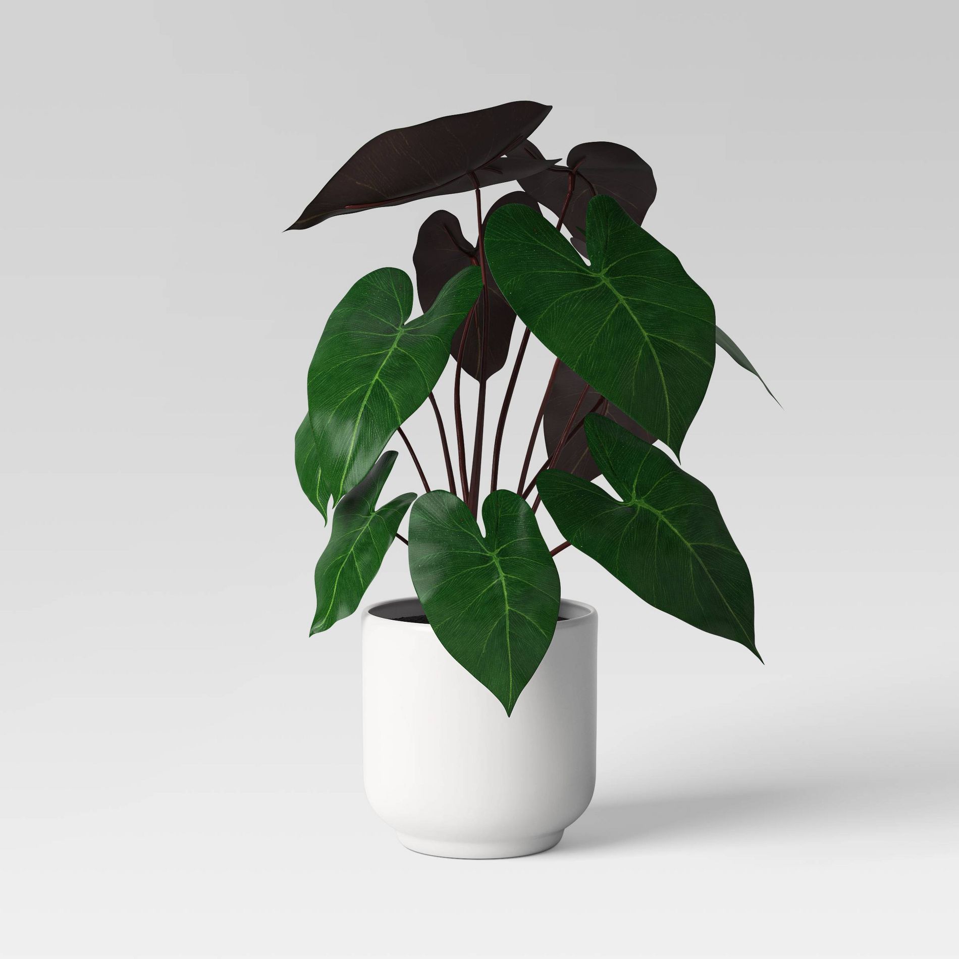Dasheen Leaf Potted Artificial Plant - Room Essentials™