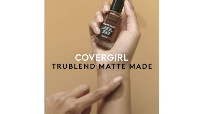 COVERGIRL truBLEND Matte Made Foundation - 1.01 fl oz, 6 of 11, play video