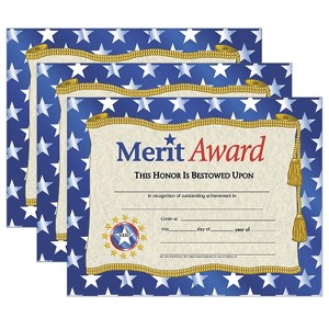 Hayes Publishing Merit Award Certificate 8.5" x 11" 30/Pack 3 Packs (H-VA507-3) - 1 of 1