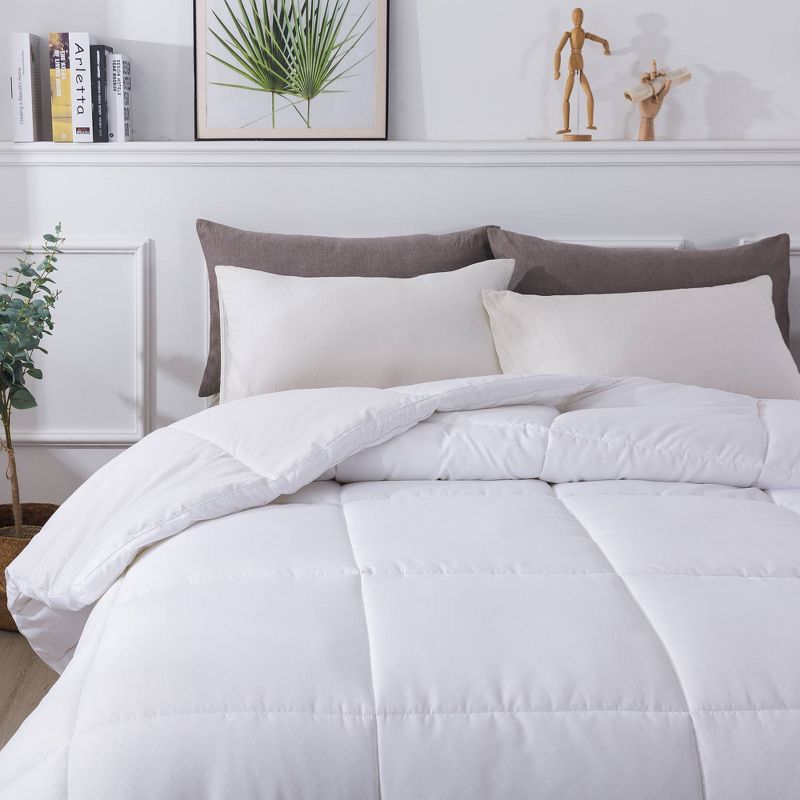 European Gusseted Down Alternative Comforter - St. James Home, 2 of 5