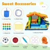 Costway 8-in-1 Multifunctional Water Park with Slide With Climbing Wall Water Cannon - 4 of 4