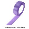 Unique Bargains Ribbons for Crafts Satin Multipurpose for Gift Wedding & Hair Accessories Polyester 866.14"x0.98" 1Pcs - 3 of 4