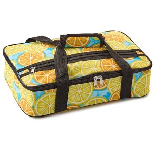 The Lakeside Collection Printed Casserole Totes - 1 of 3