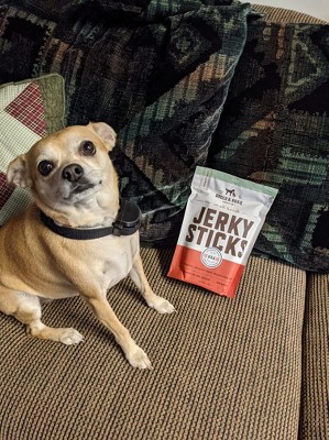  Rocco & Roxie Jerky Dog Treats Made in USA Healthy Treats for  Potty Training High Value Real Meat Slow Roasted Snacks for Small, Medium &  Large Dogs & Puppies Soft