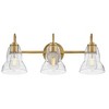 Lark Vera 3 - Light Vanity in  Lacquered Brass - 4 of 4