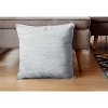 Versailles Caesar Ultra Soft Plush Decorative Throw Cushion Stone - 3 of 4