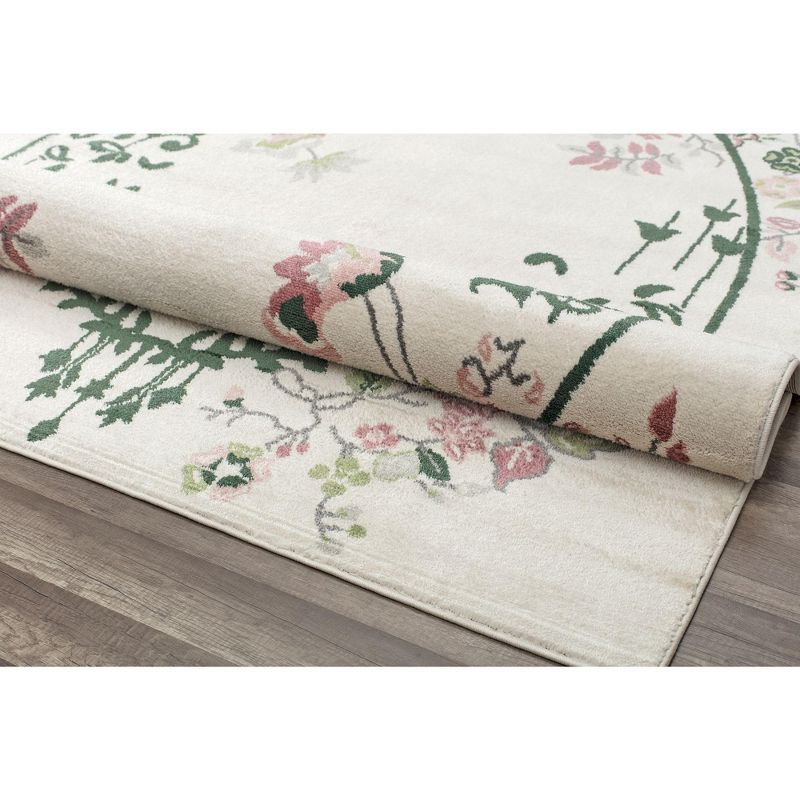 Rugs America Hanna Floral Transitional Area Rug, 5 of 8