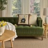 Mina Victory Vintage Panda 20" x 20" Beige Indoor Throw Pillow - 3 of 4