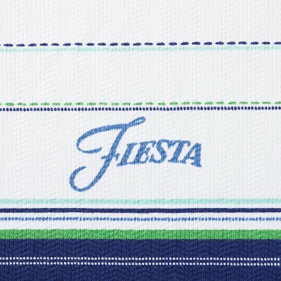 Printed Logo Cotton Kitchen Towel 2pc Set Cool - Fiesta