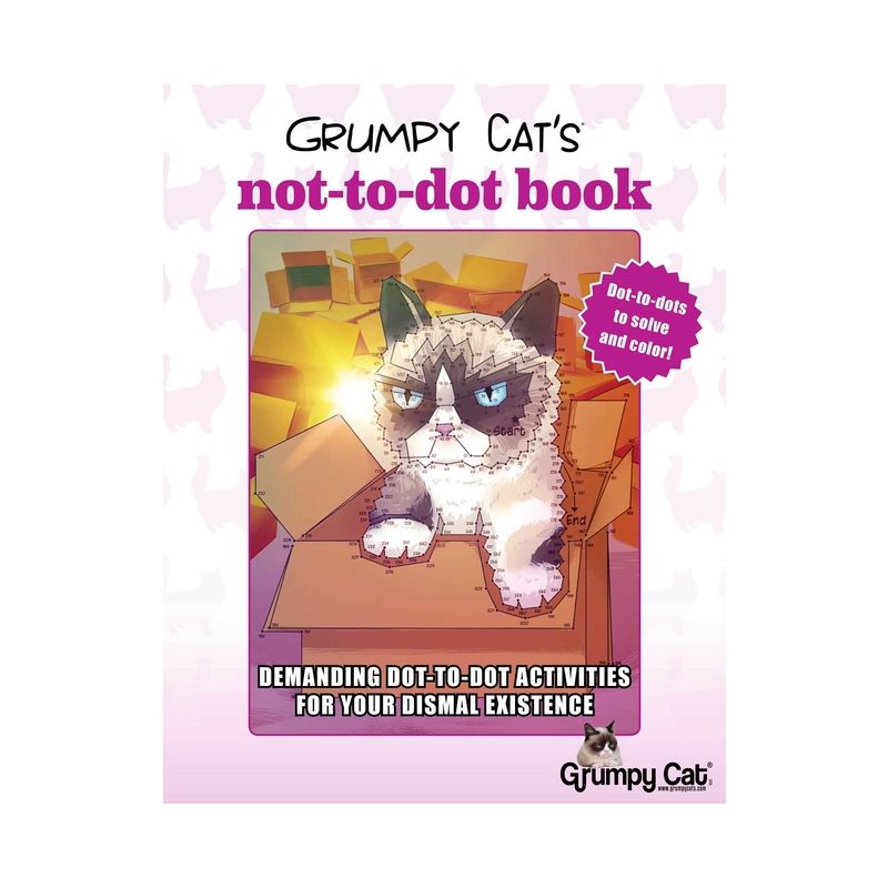 Grumpy Cat's Not-To-Dot Book - by  Racehorse for Young Readers (Paperback), 1 of 2