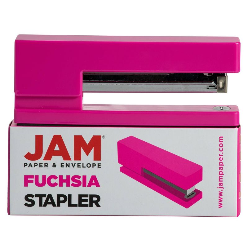 JAM Paper Modern Desk Stapler - Pink, 3 of 8