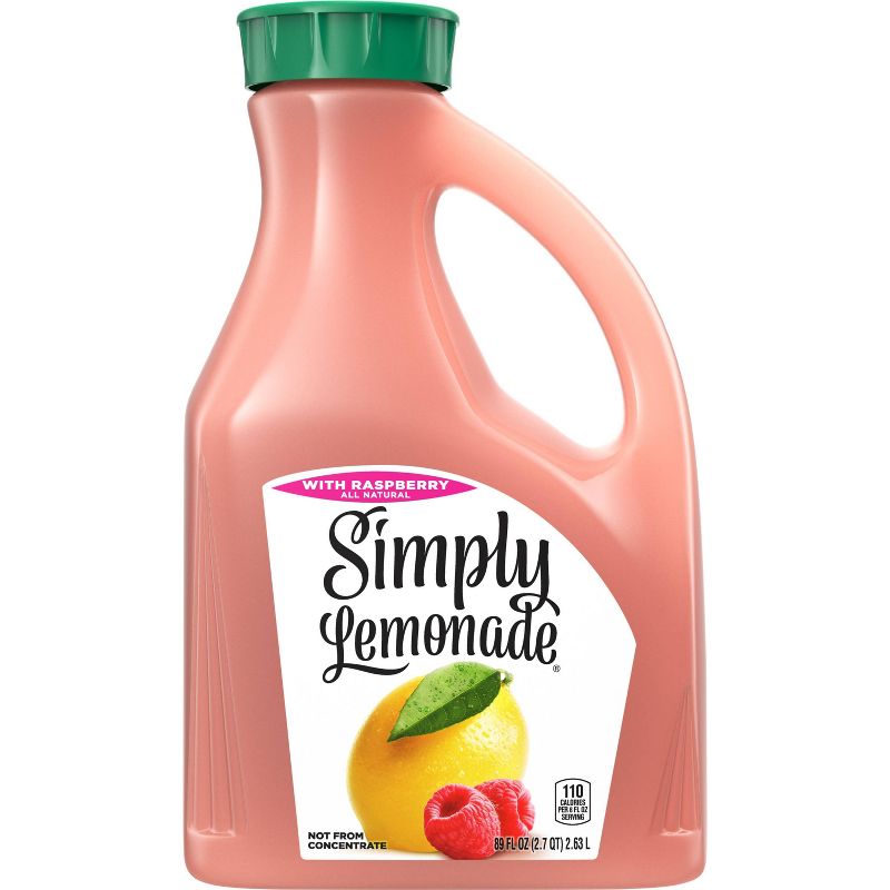 Simply Lemonade with Raspberry Juice - 89 fl oz, 2 of 9