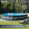 INTEX Above Ground Swimming Pool Set, Ultra XTR 26ft x 52in with Sand Filter Pump - Round Frame - Heavy-Duty Outdoor Pool for Home, Backyard, and - 3 of 4