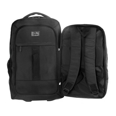 JWorld J World Dustin Rolling 13.5" Backpack with Detachable Bag - Black — фото 8