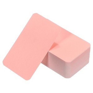 Unique Bargains Mini Blank Paper DIY Gift Craft Business Cards 100 Pcs - 1 of 4