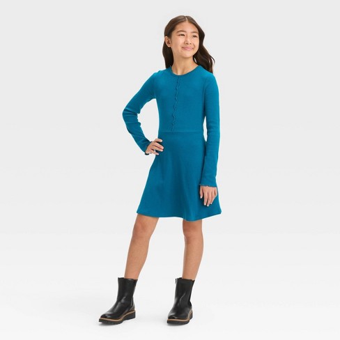 Target cheap teal dress