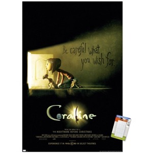 Trends International Coraline - Be Careful One Sheet Unframed Wall Poster Prints - 1 of 4