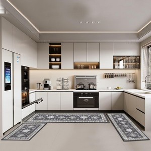 Boersma Kitchen Rugs and Runner Sets of 3, Kitchen Floor Mat Carpet, Washable Non Slip Kitchen Runner Rug, Hallway Doormat for Holiday Home Decor - 1 of 4
