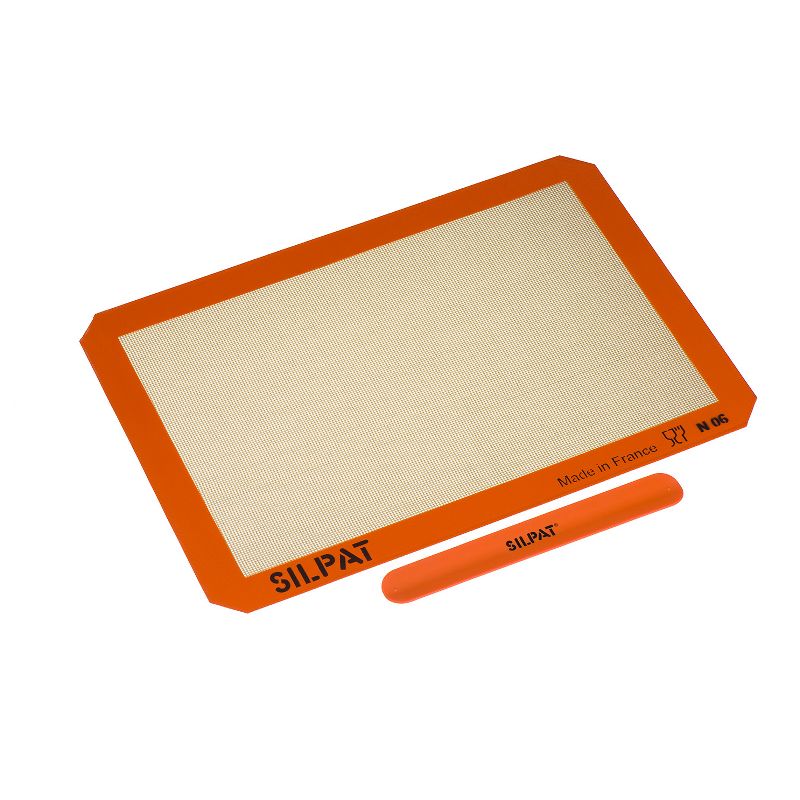 Silpat Premium Non-Stick Half Sheet Size Silicone Baking Mat w/Storage Band, 11-5/8 x 16-1/2, 2 of 5