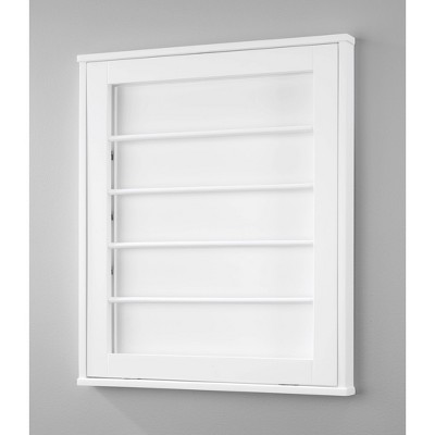 Whitmor Wall Mounted Wood Drying Rack White : Target