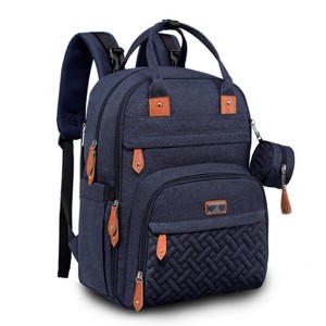 BabbleRoo Diaper Bag Backpack for Stylish Parents, Spacious Baby Bag, Versatile Baby Diaper Bag - 1 of 4