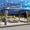 UPTION Aluminum Patio Gazebo with Durable Structure - 2 of 4