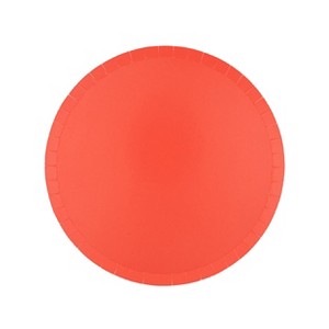 Jollity & Co. - Shade Dessert Plates in Poppy - Pack of 8 Paper Plates - 1 of 2