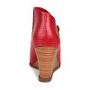 Journee Collection Womens Glam Inside Zip Wedge Booties - 3 of 4