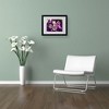 Trademark Fine Art -Kurt Shaffer 'Pink Dogwood' Matted Framed Art - 3 of 4