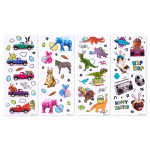 8ct Easter Stickers Trade: Carlton Cards, Puffy Stickers for Easter Eggs, 8 Sheets, 6"x4" - 1 of 4