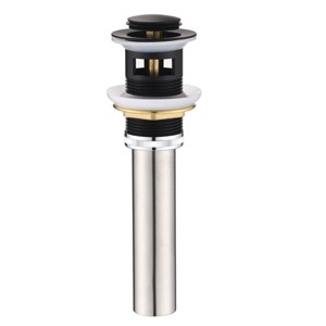 PROOX Bathroom and Vessel Sink Pop-Up Drain with Overflow - 1 of 4