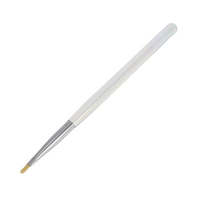 Unique Bargains Fantasy Color Nail Painting Brushes for Polish Painting Home DIY Yellow 1 Pc