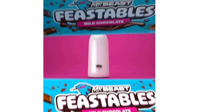 Feastables MrBeast Bar Milk Chocolate Candy 35g, 2 of 5, play video